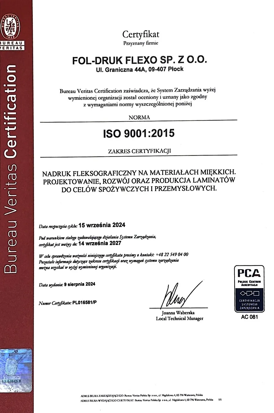ISO 9001:2015
